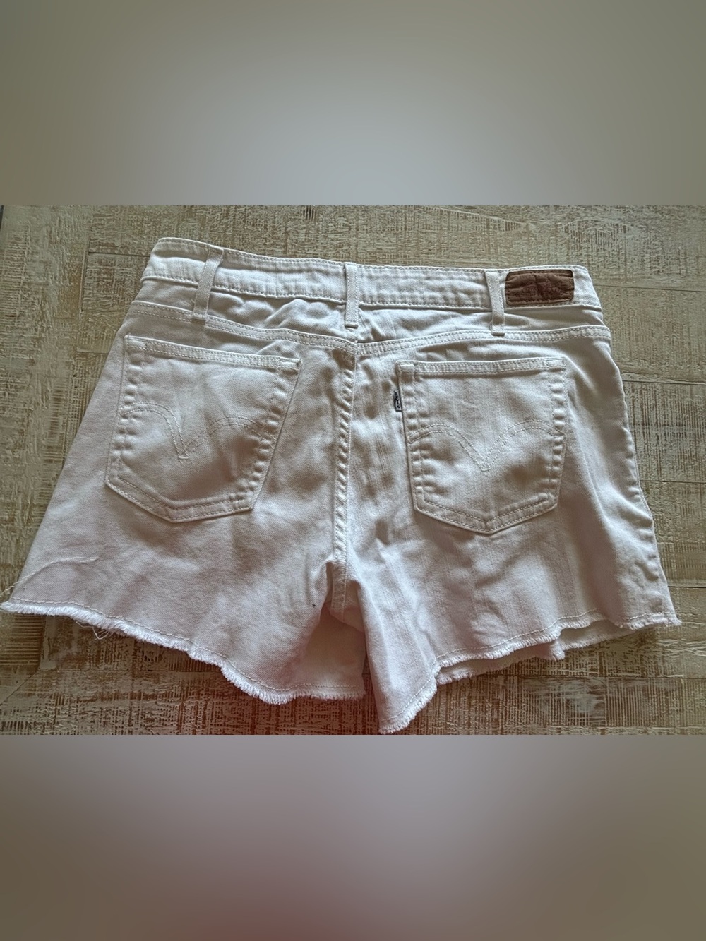 Levi’s Denim White Shorts